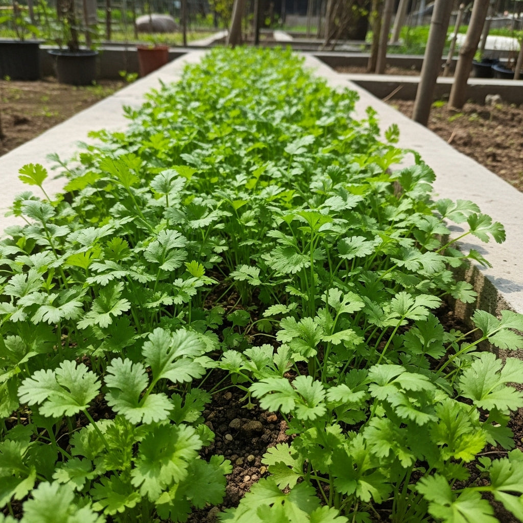 Coriander Kalmi Seeds – Fast Growing, Aromatic Leaves for Kitchen Garden | SeedsKart