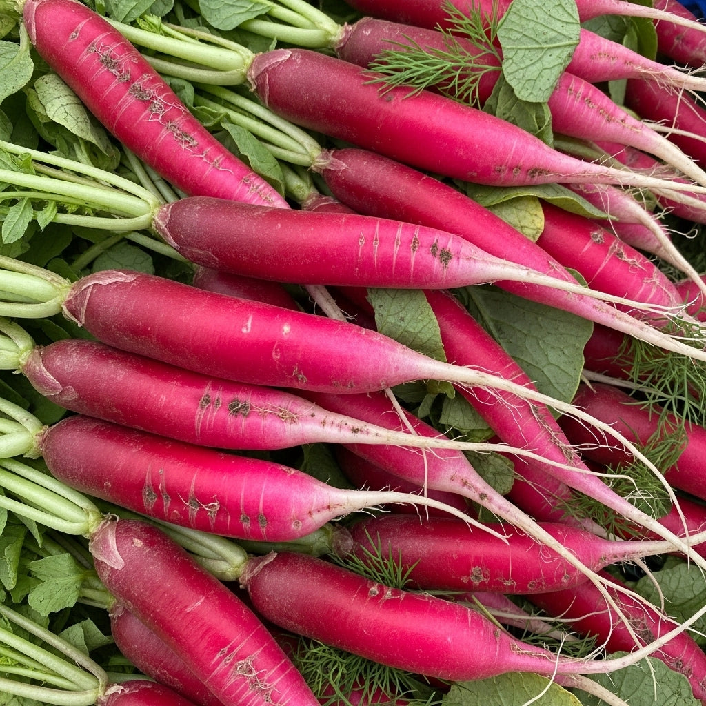 Buy Full Red Radish Seeds Online – Best for Indian Climate, Crunchy Taste, Fast Germination | SeedsKart
