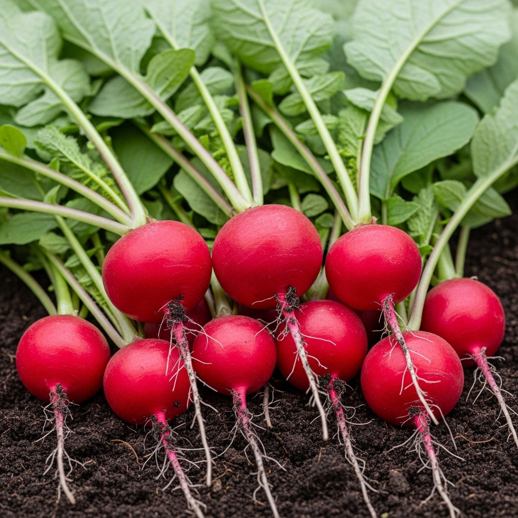 Buy Red Round Radish Seeds Online | High Yield Radish Seeds for Home Garden | SeedsKart
