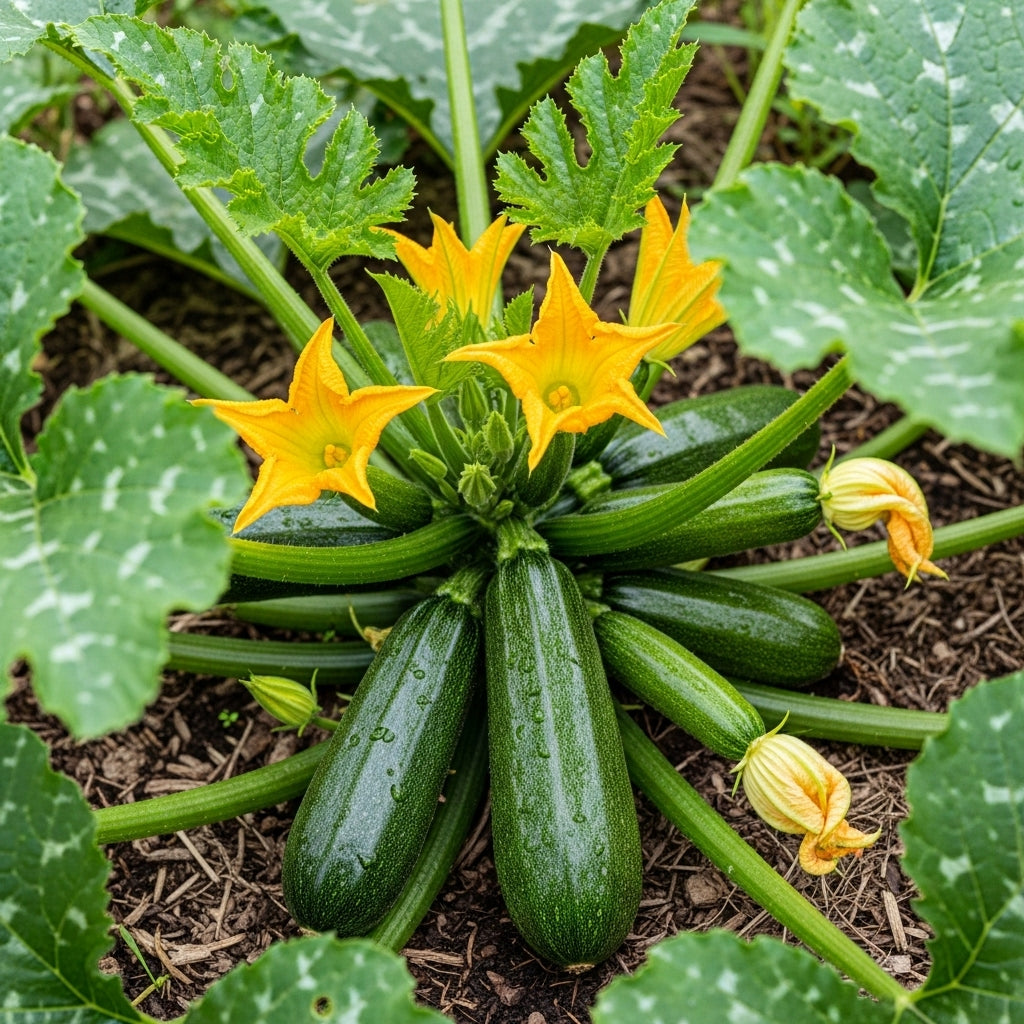 Buy Zucchini F1 Green Wonder Hybrid Seeds Online – Fast-Growing | SeedsKart