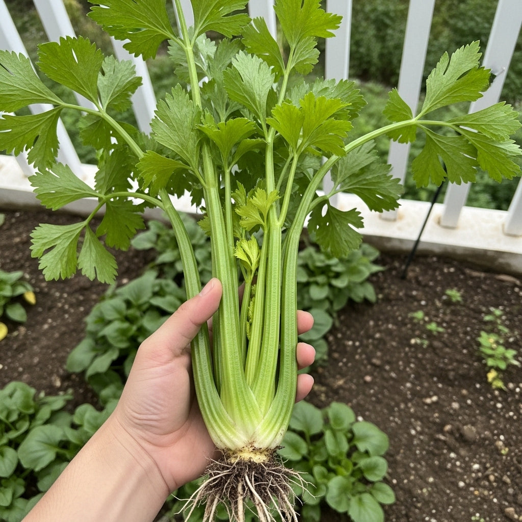 Buy Giant Pascal Celery Seeds – Popular Heirloom Variety, Robust Growth | SeedsKart