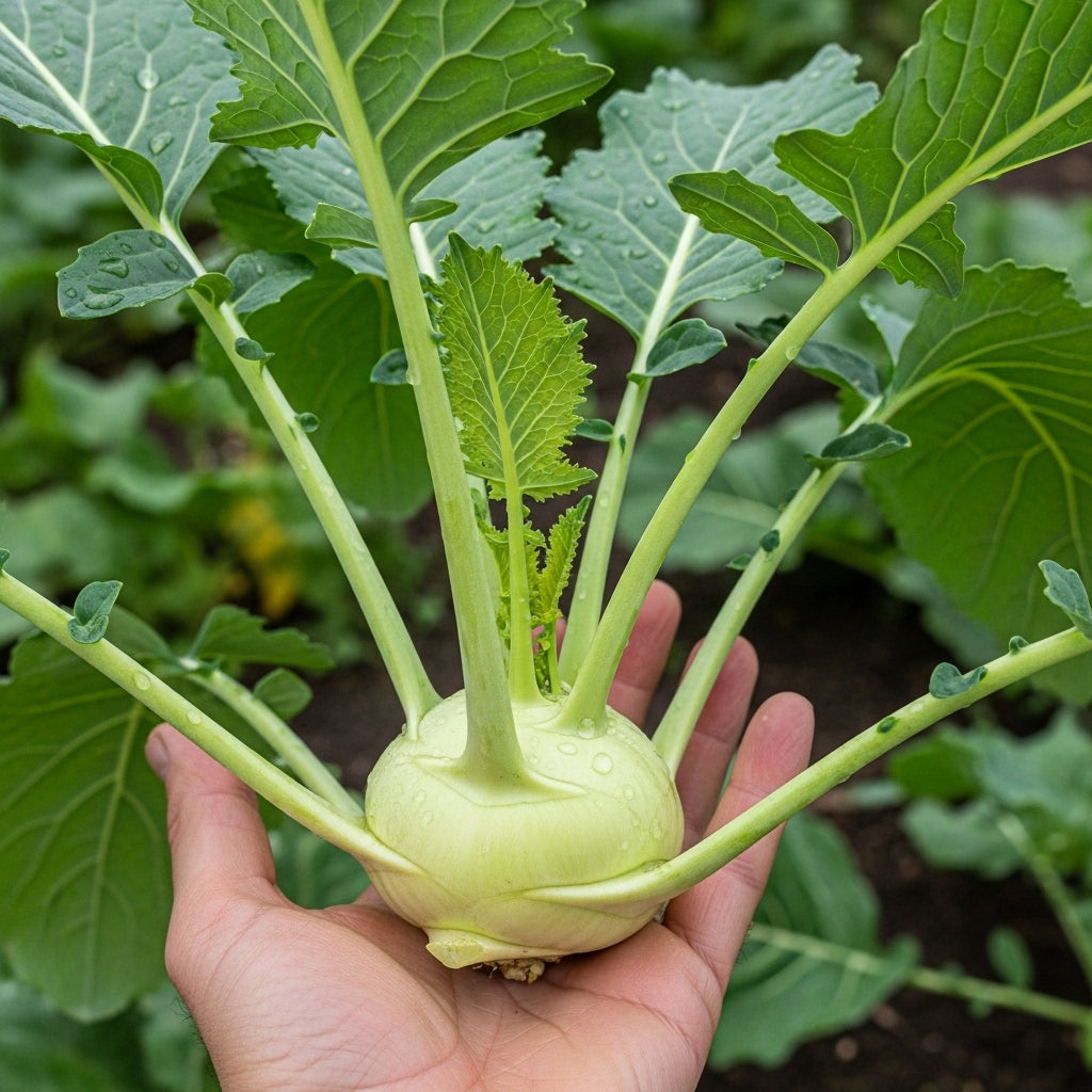 Knol Khol Seeds | Buy Knol Khol Vegetable Seeds Online | SeedsKart