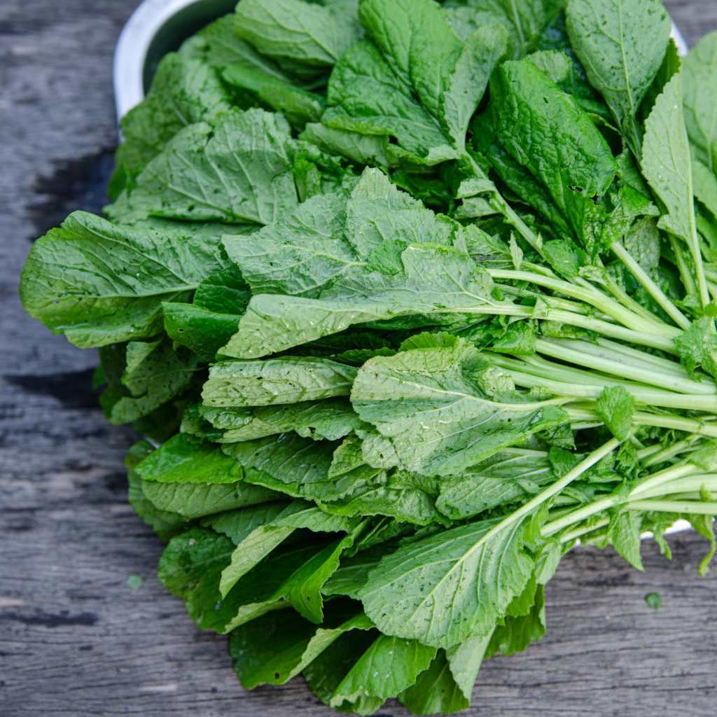 Buy Mustard Saag (Sarso) Seeds Online – High Yield, Fresh Leaves for Authentic Saag Recipes | SeedsKart