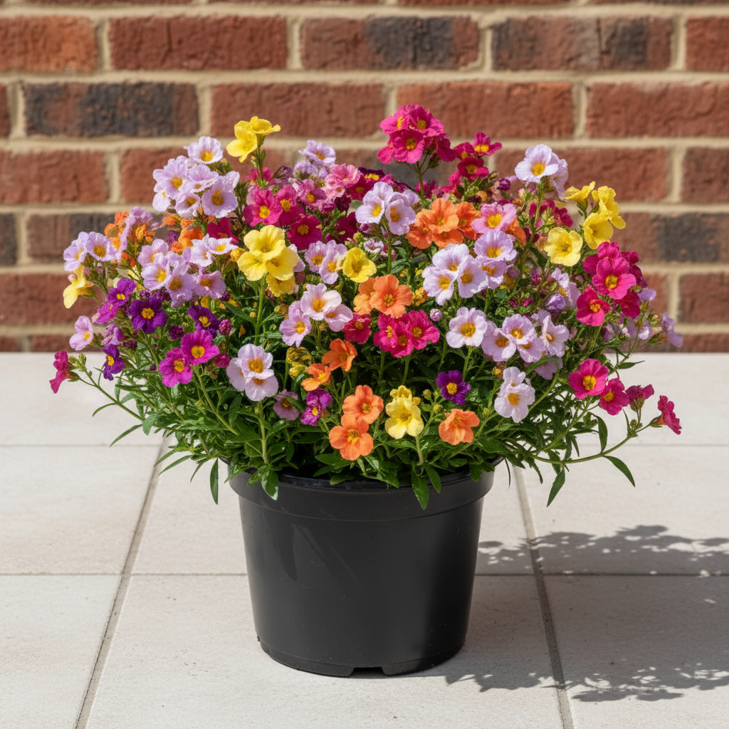 Buy Nemesia Flower Carnival Mixed Seeds | Nemesia strumosa | Spring Season | Easy To Grow | SeedsKart