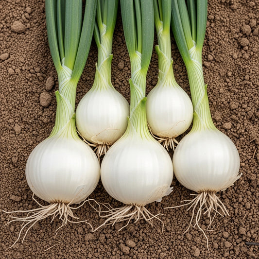 Onion White Hybrid Seeds | Premium Quality Onion Seeds for Kitchen Garden | SeedsKart