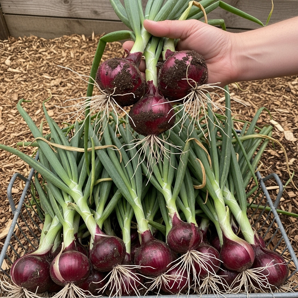 Buy Onion F1 Nasik Red Seeds Online – Premium Quality, Fast Maturing Variety | SeedsKart