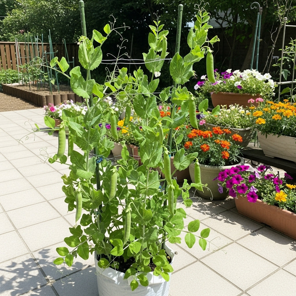 Buy Peas F1 Long Sweet Seeds Online – High Germination, Sweet Taste, Suitable for Indian Climate | SeedsKart