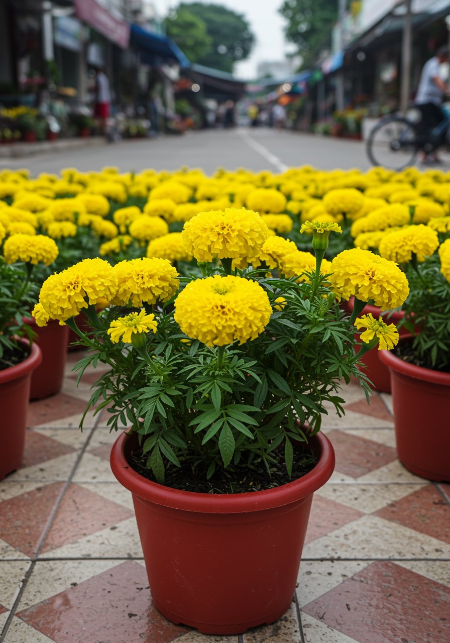Marigold Flower Seeds – Long Blooming & Easy to Grow | SeedsKart