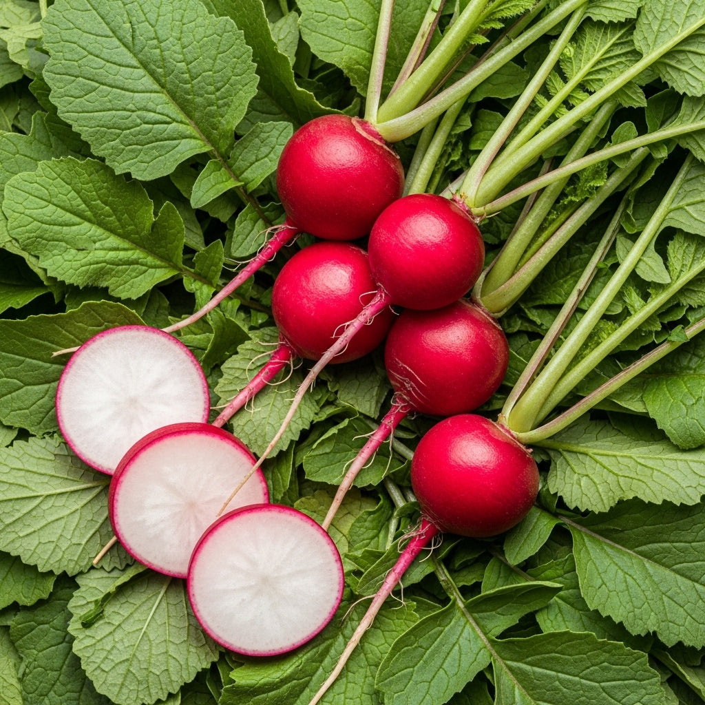 Buy Red Round Radish Seeds Online | High Yield Radish Seeds for Home Garden | SeedsKart