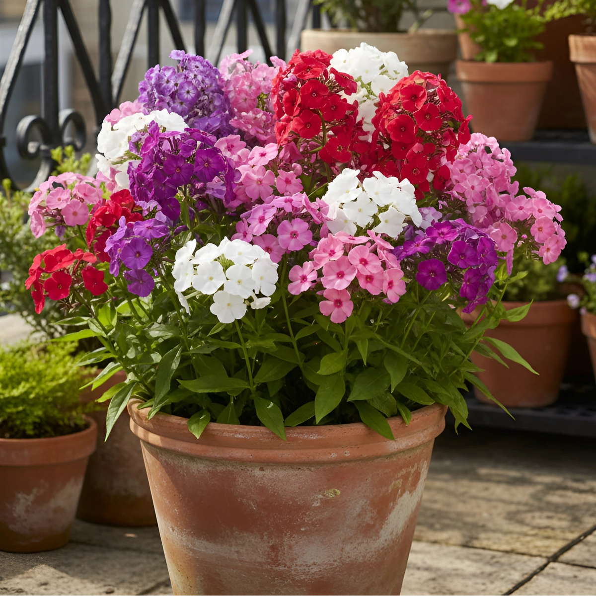 Buy Phlox Drummondii Flower Beauty Mix Seeds | Annual Phlox | Winter Season | Easy To Grow  | SeedsKart