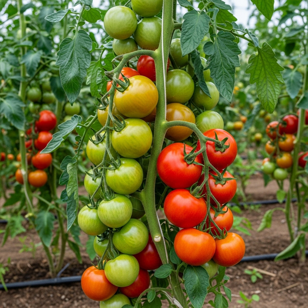 Buy Tomato F1 DAS 101 Hybrid Seeds Online – Excellent Germination, Large Red Fruit, Best for Indian Climate | SeedsKart